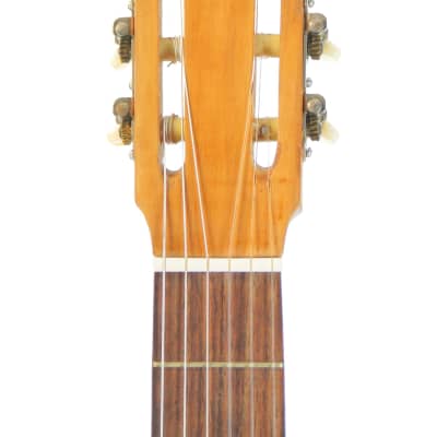 Ricardo Sanchis Nacher ~1950  spruce/mahogany - lightweight classical guitar with surprising sound + check video! image 5