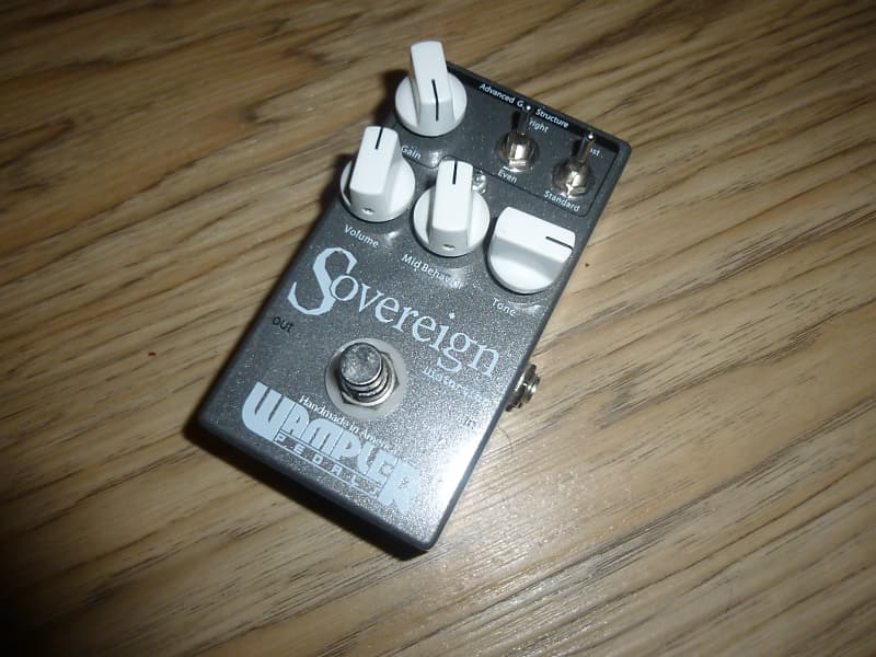 Wampler Sovereign Distortion 2010s - Gray | Reverb