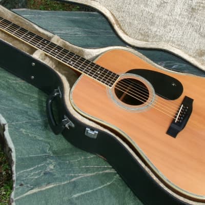 Morales M-50 Zen-On D-35 Type Solid Top MIJ Lyre Bird 1970's | Reverb