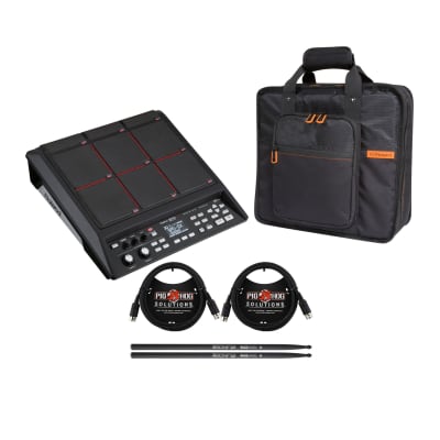 Roland SPD-SX Velocity-Sensitive Sampling Pad with Roland CB-BSPD-SX Carry Bag, Techra 5A Drumsticks and MIDI Cables (5 Items) image 13