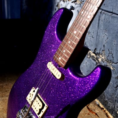 Strings & Things St. Blues  Eliminator II 1985 Purple Sparkle.   Special.  RARE. image 7