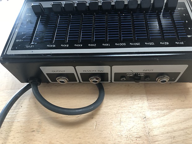 ギター WEED MOD BOSS GE-10 Boss GE-10 Equalizer - VGW - YouTube