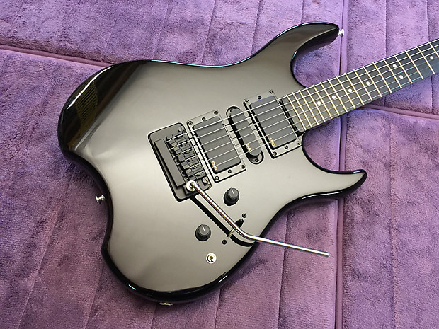 Rare Vintage USA Built Black Steinberger GS7ZA Guitar Set Up by Jeff Babicz