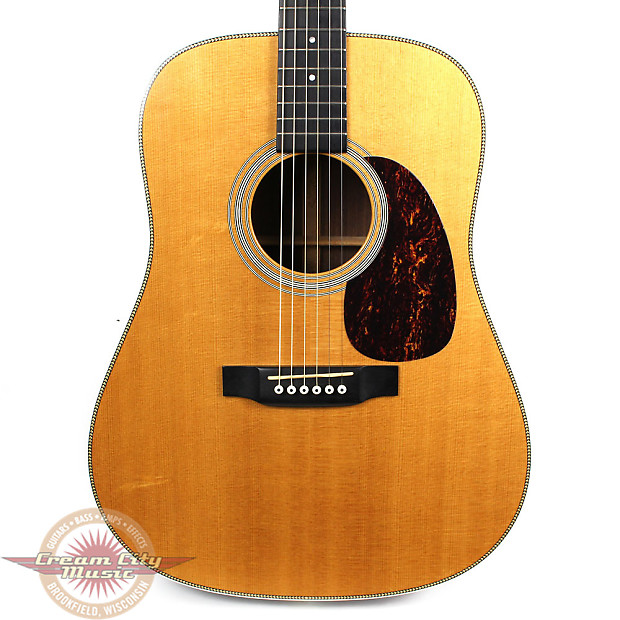 2001 Martin HD28 Dreadnought Acoustic Guitar Natural | Reverb