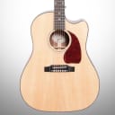 Gibson J-45 Walnut Modern Acoustic-Electric Guitar (with Case), Antique Natural, Blemished