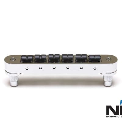 Graph Tech Resomax NV2 4mm Tune-o-matic bridge - Nickel image 1
