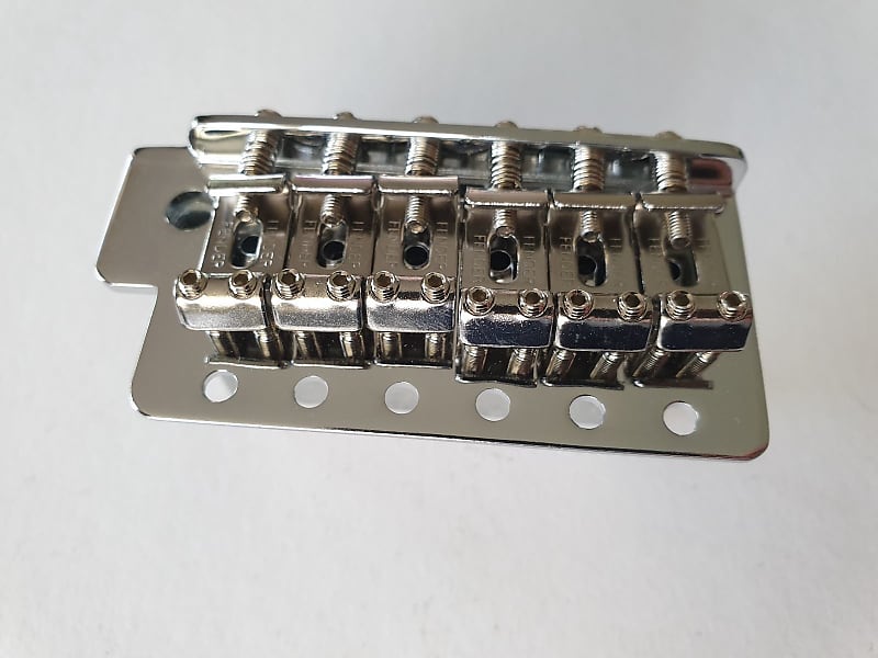 Fender Genuine Stratocaster 2-1/16" Spacing  chrome guitar tremolo 0071014049 image 1