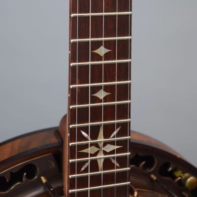 OME North Star 5-String Bluegrass Banjo w/ Walnut Neck & Resonator image 7