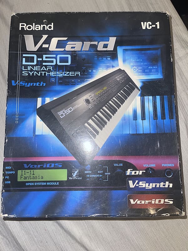 Roland VC-1 D-50 V-Card | Reverb