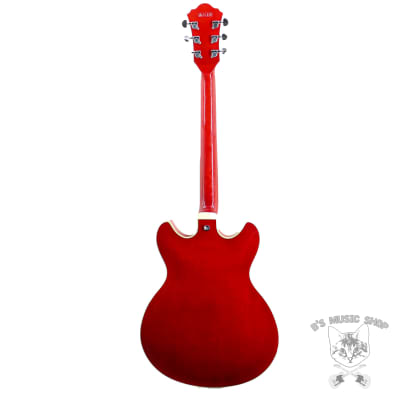 Ibanez Artcore AS73 Electric Guitar - Transparent Cherry Red image 4