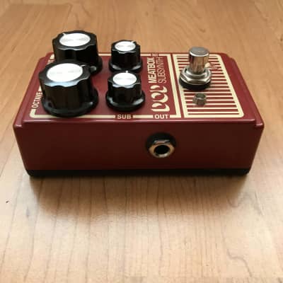 DOD Meatbox Sub Synth Reissue 2010s - Red image 3