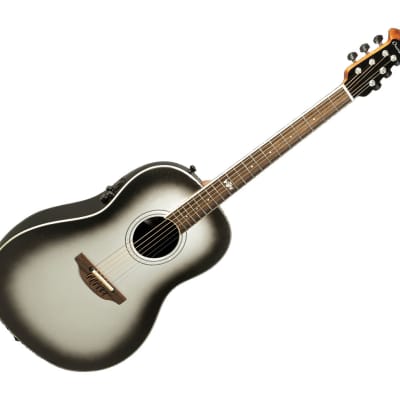 Ovation Ultra 1516SSM A/E Guitar - Silver Shadow for sale