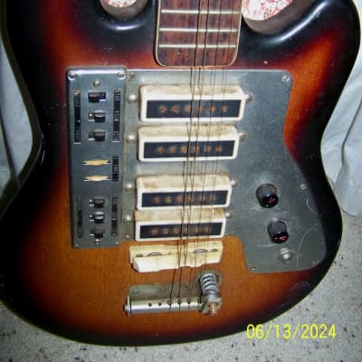 高品質 / Kent Guyatone Sunburst (1964, Guitar Electric Videocaster iPadアクセサリー