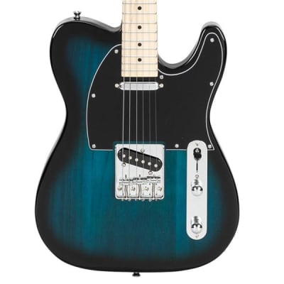 GTL Beginner Electric Guitar SS Pickup Blue image 8