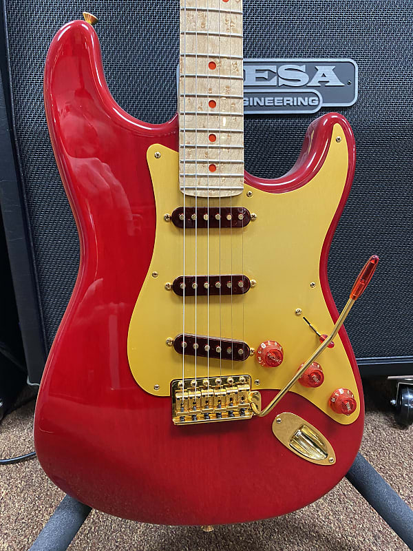 Fender Custom Shop Stratocaster 1996 Ruby Red Brand New NOS with original case, Certificate of Authenticity. Number 6 of 12 image 1