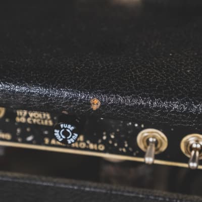 Fender 1966 Bandmaster Black Panel Tube Amplifier Head - Used image 23