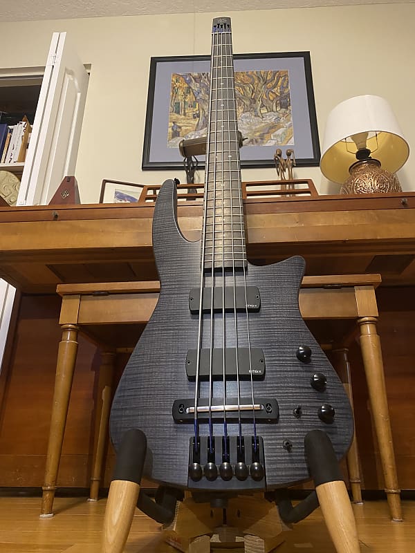 NS Design CR5 Radius 5 string bass 2016 Charcoal Satin