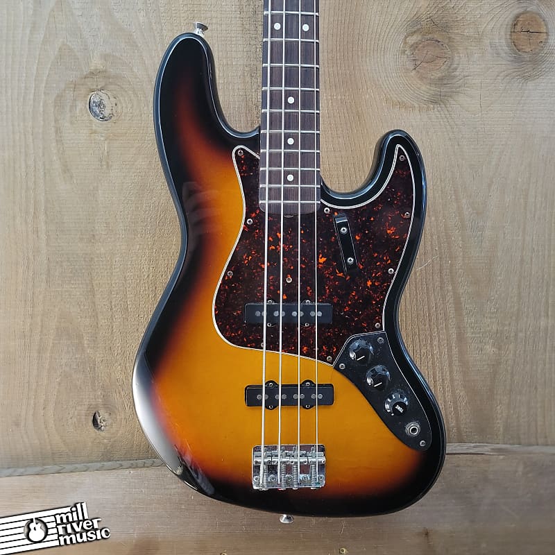 Fender Jazz Bass 1999 MIM Electric Bass Sunburst w/ HSC Used