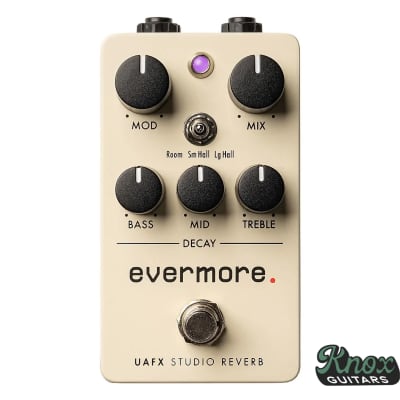 Universal Audio Evermore Studio Reverb 2023 - Present - Cream image 1