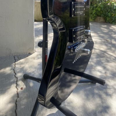 B.C. Rich Mockingbird 2000s Black With Softshell Case image 5