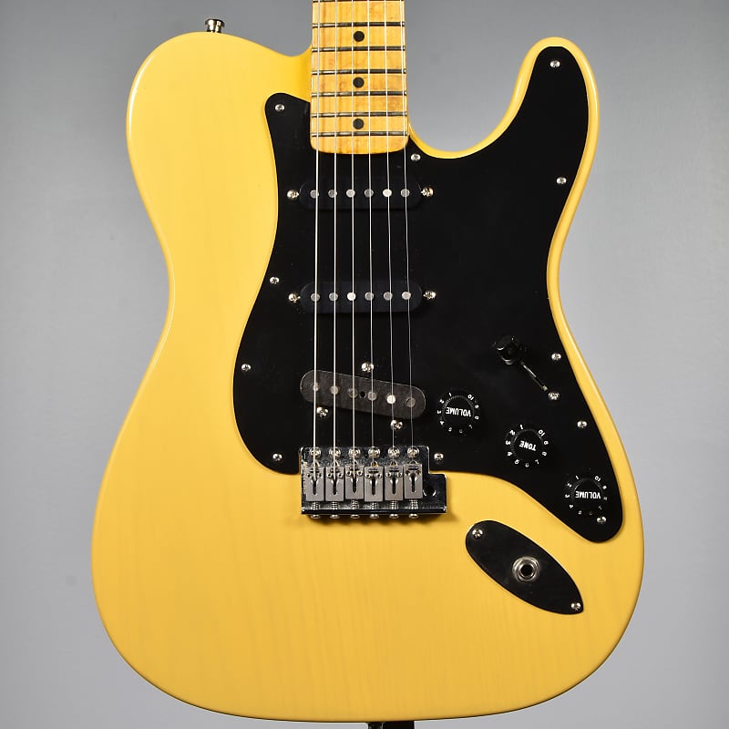 WR Guitars Custom Shop Tele Meet Strat - Butterscotch (Used) image 1