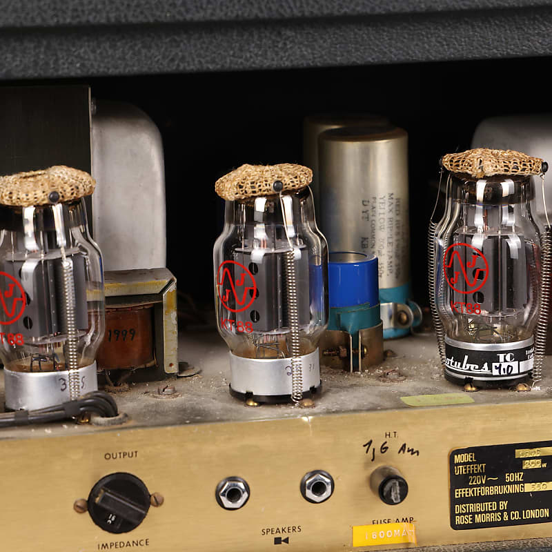 1969 Marshall Major 200W Head and 4x12 Full Stack | Reverb