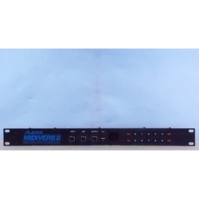 Alesis MIDIVERB II 16ビットデジタルエフェクトプロセッサー Alesis Midiverb II 16-Bit Digital Effects Processor w/ Power