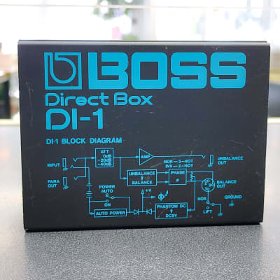 Boss DI-1 Direct Box