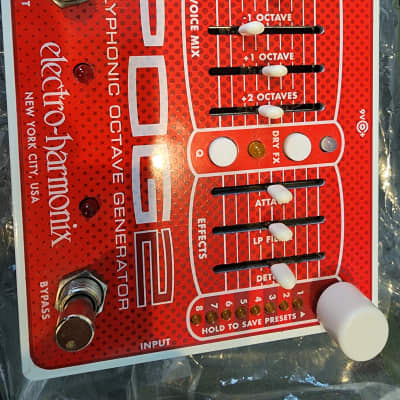 Electro-Harmonix POG2 Polyphonic Octave Generator Guitar Effects