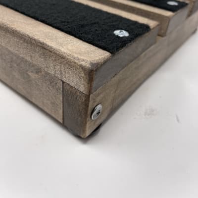 Guitar Pedal Board Custom Maple pedalboard USA Made 14.5"X11" image 5
