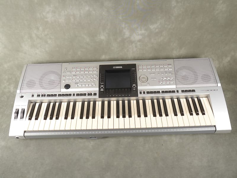 Yamaha PSR-3000 ジャンク Yamaha PSR-3000 61-Key Arranger Workstation 2000s - Gray