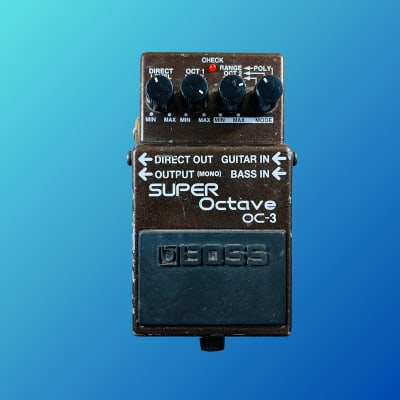 Boss OC-3 Super Octave | Reverb