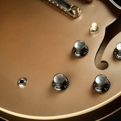Gibson Custom Shop PSL '64 ES-335 Reissue VOS Gold Mist Poly image 16