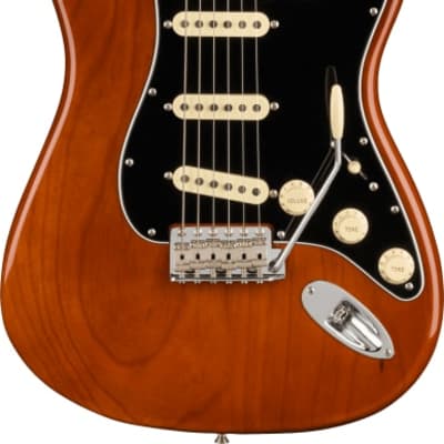 Fender American Vintage II 1973 Stratocaster Electric Guitar Maple Fingerboard, Mocha image 2
