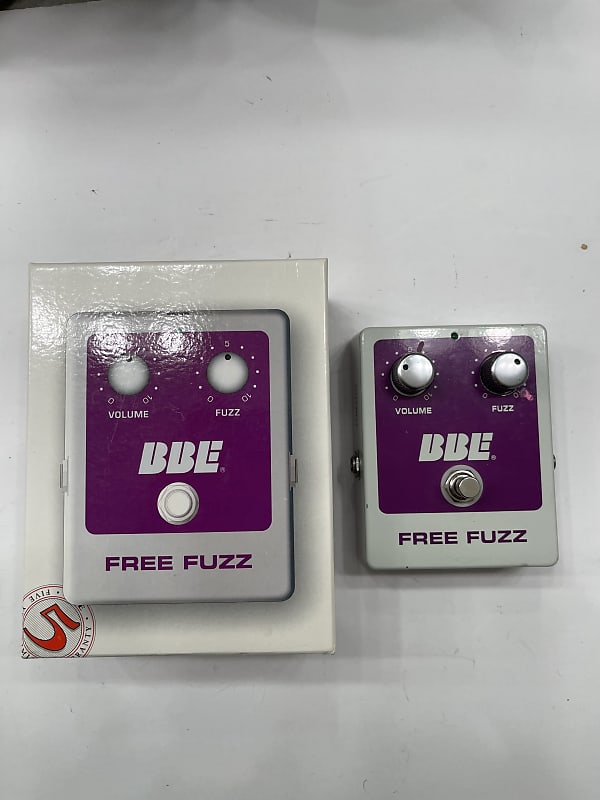 BBE Sound Inc. Free Fuzz V Distortion Rare Guitar Effect Pedal + Box image 1