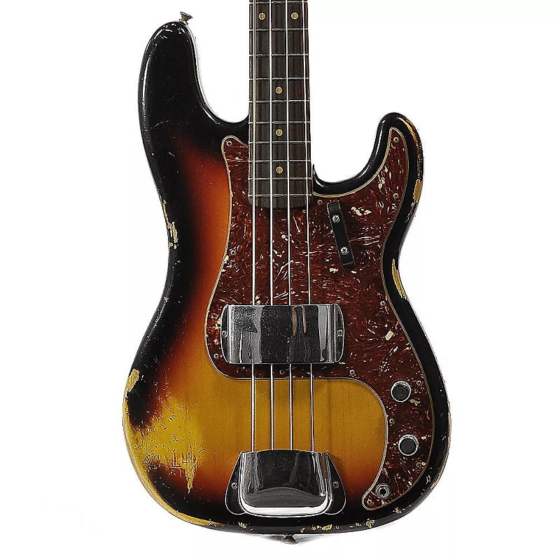 Immagine Fender Custom Shop '64 Precision Bass Relic - 2