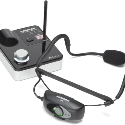 Samson AirLine 99m AH9 Wireless Fitness Headset System - D Band image 1