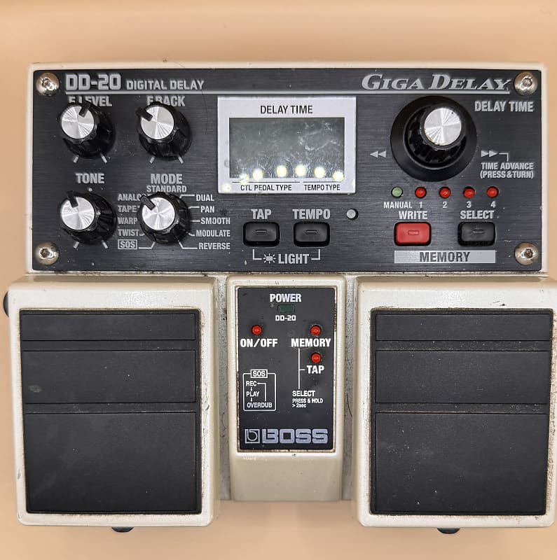 BOSS DD-20 デジタルディレイ BOSS DD-20 Giga Delay レビュー