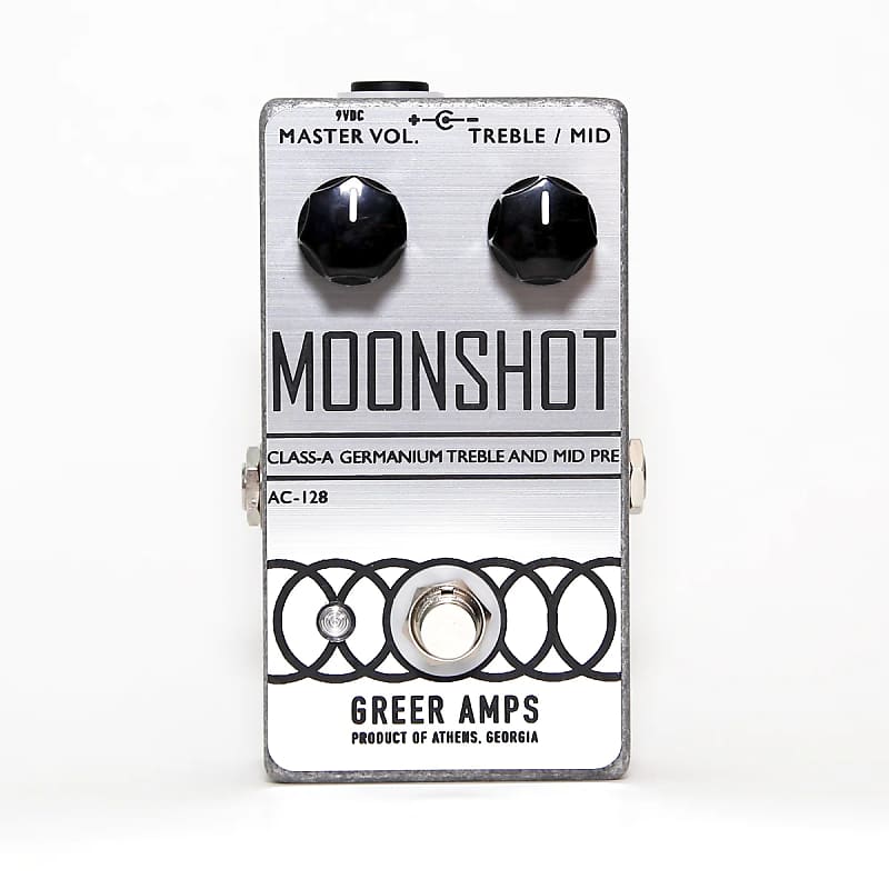 Greer Moonshot Germanium Treble Booster Effects Pedal