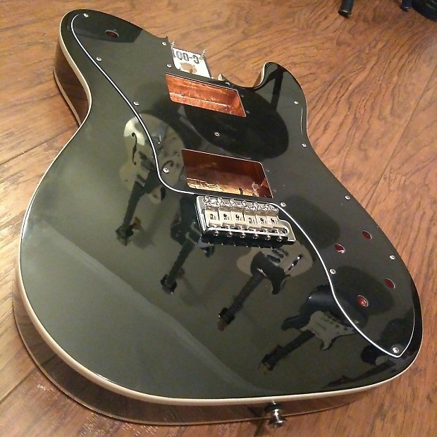 Fender Telecaster Deluxe Body Black With Binding