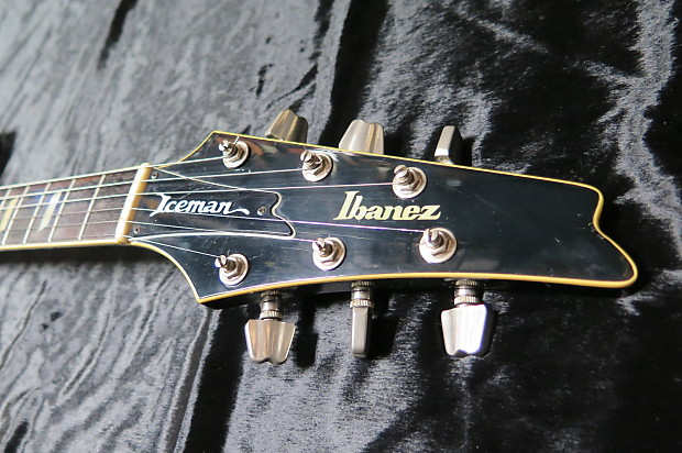 Ibanez Iceman 1980 Black | Reverb