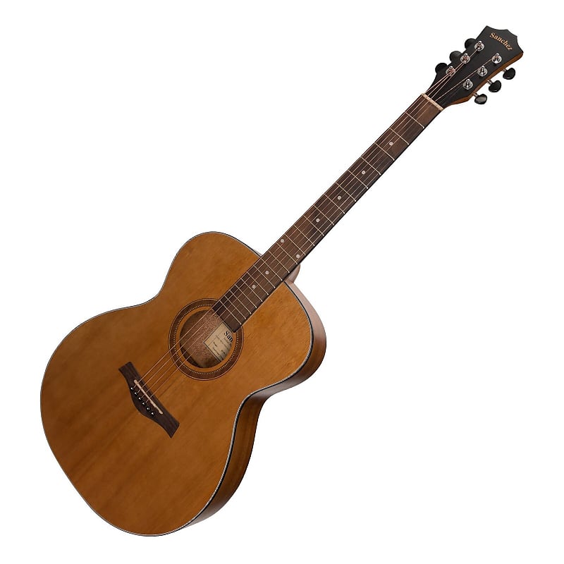 Sanchez Acoustic-Electric Small Body Guitar (Acacia) | Reverb Brazil