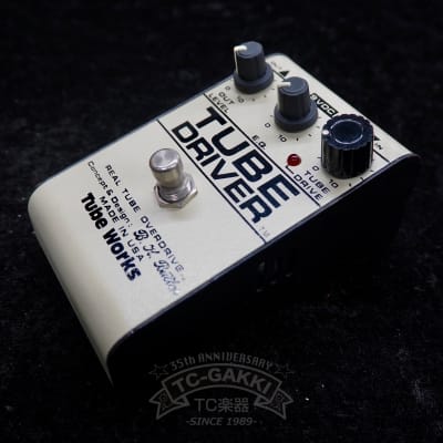 ギター Tube Works/Tube Driver 3knob Tube Driver (3 Knob Tube Works Version) - Different Tubes