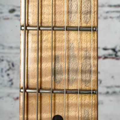 Fender 2017 Custom Shop Black Anodized Journeyman Relic Telecaster Electric Guitar, Aged Opaque White Blonde w/ Glaser B-Bender & Original Case x7975 (USED) image 10