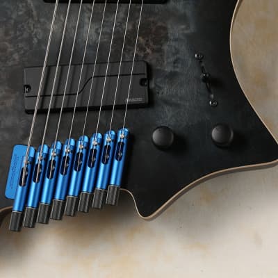 【8弦】Strandberg Boden J8 Standerd Special Boden Standard 8 Maple Flame Blue - .strandberg* Guitars Europe