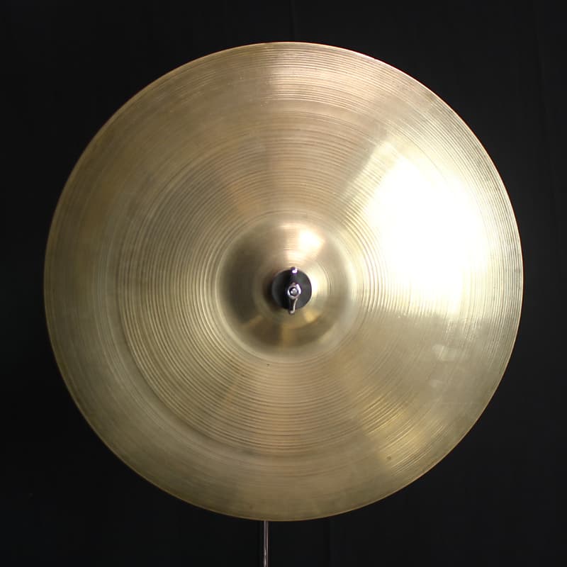 A zildjian 60s Aジルジャン 18 約1500g Vintage Zildjian A Aジルジャン 推定60年代 ライドシンバル 20インチ 約