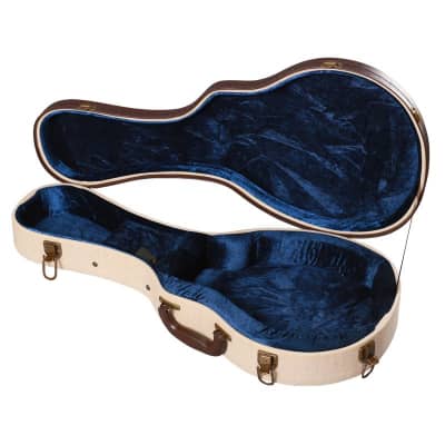 Gator GW-JM Deluxe Wood Case for Mandolin; Journeyman Burlap Exterior image 4