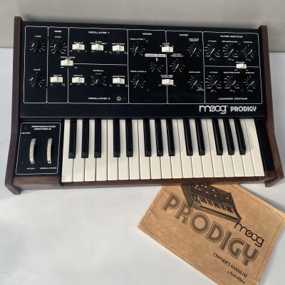 Moog Prodigy 32-Key Monophonic Analog Synthesizer 1983 mods