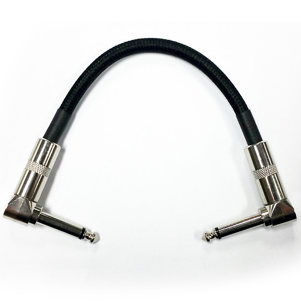 Strukture SP6 1/4" TS Woven Pedalboard Patch Cable - 6" image 1