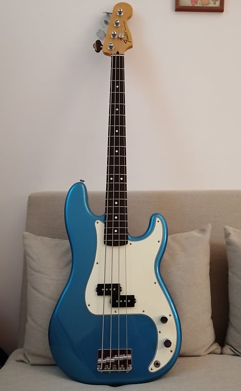 Fender Precision Bass メタリックブルー　MEXICO Fender Made in Japan Hybrid II Precision Bass Maple Forest
